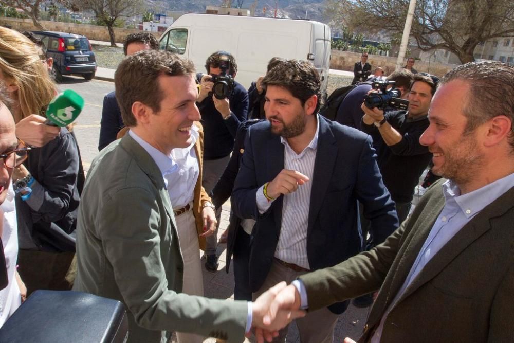 Acto de presentación de Noelia Arroyo como candidata a la alcaldía de Cartagena