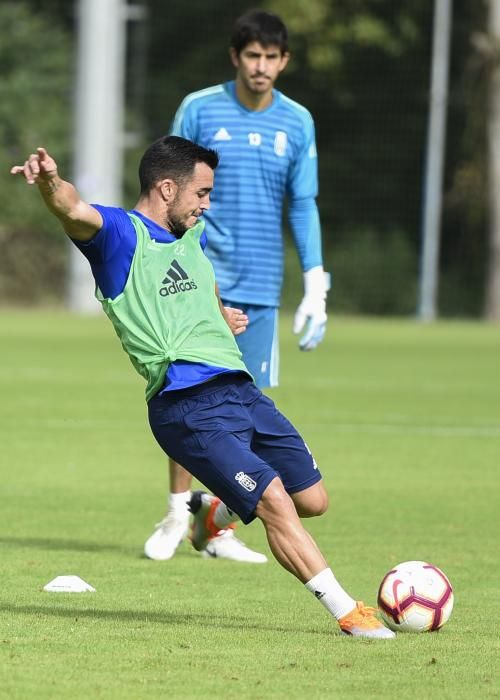 Entrenamiento del Oviedo