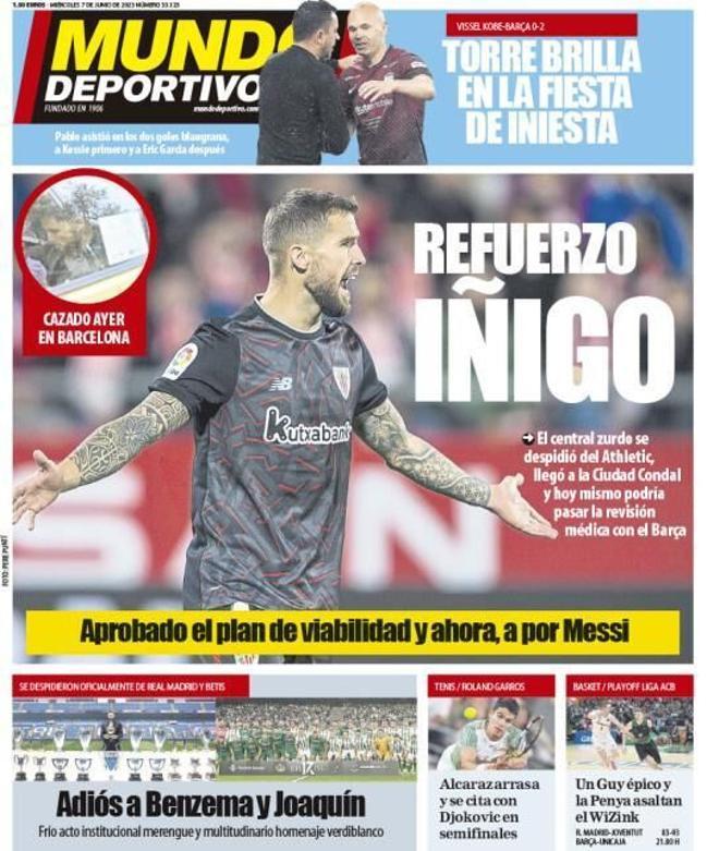 Las portadas de la prensa deportiva de hoy