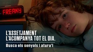 Imatge de la nova campanya Busca els senyals. Atura lassetjament