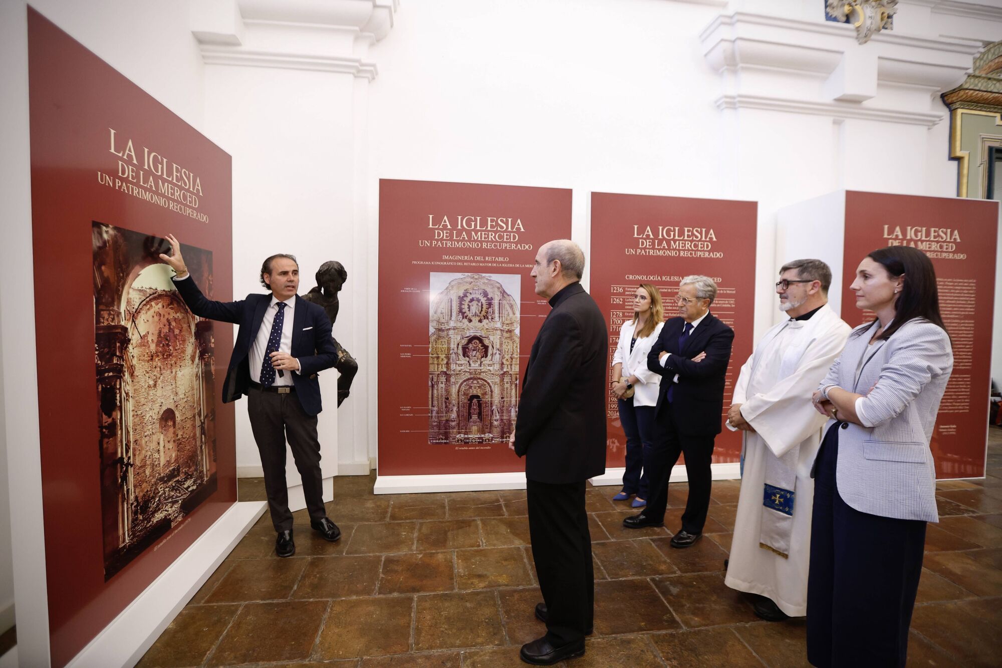 El retablo mayor de La Merced