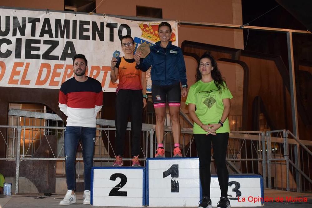 Podios IV Carrera Popular Puentes de Cieza