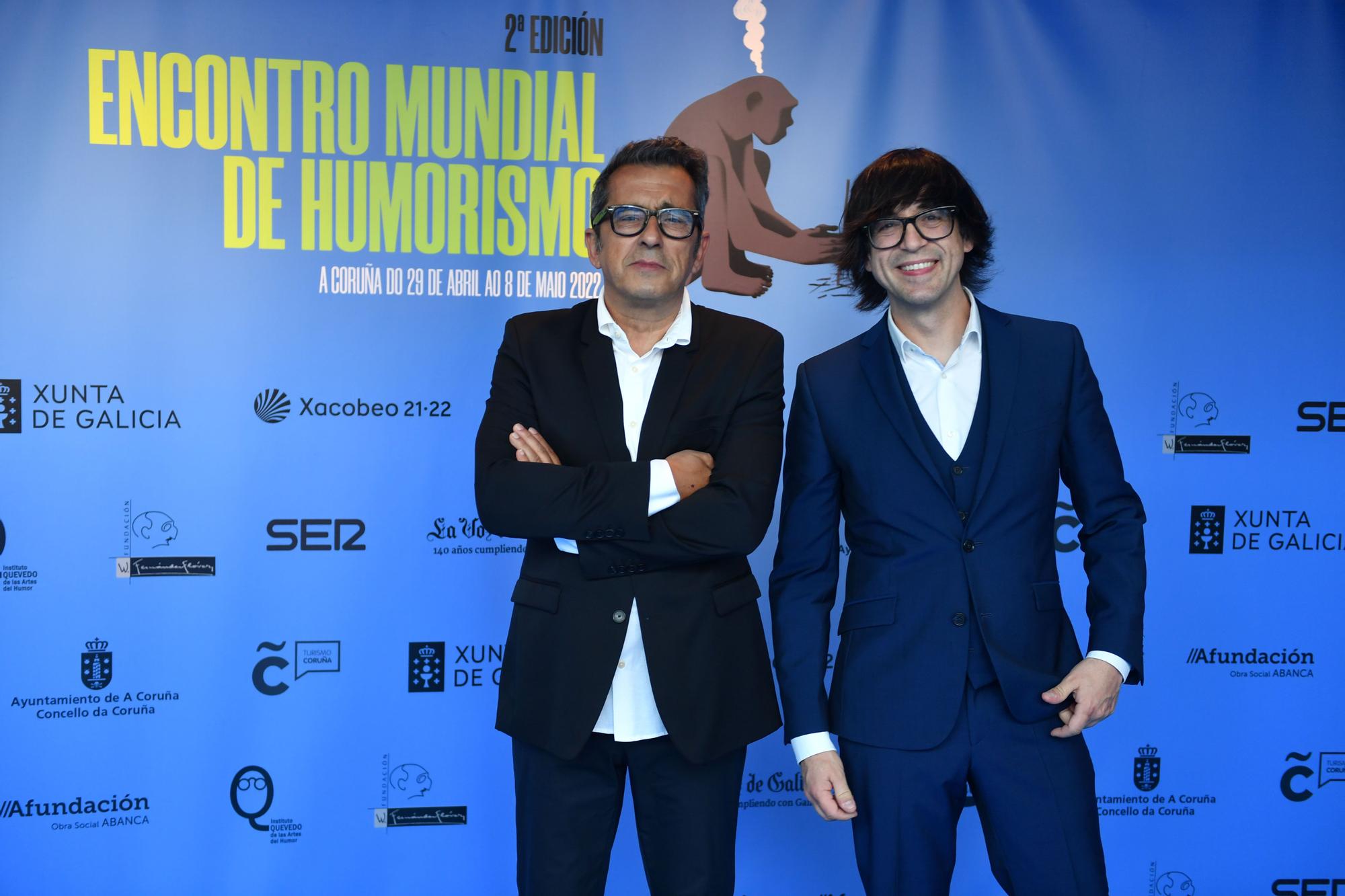 Último acto del Encuentro Mundial de Humorismo con el reconocimiento a Andreu Buenafuente