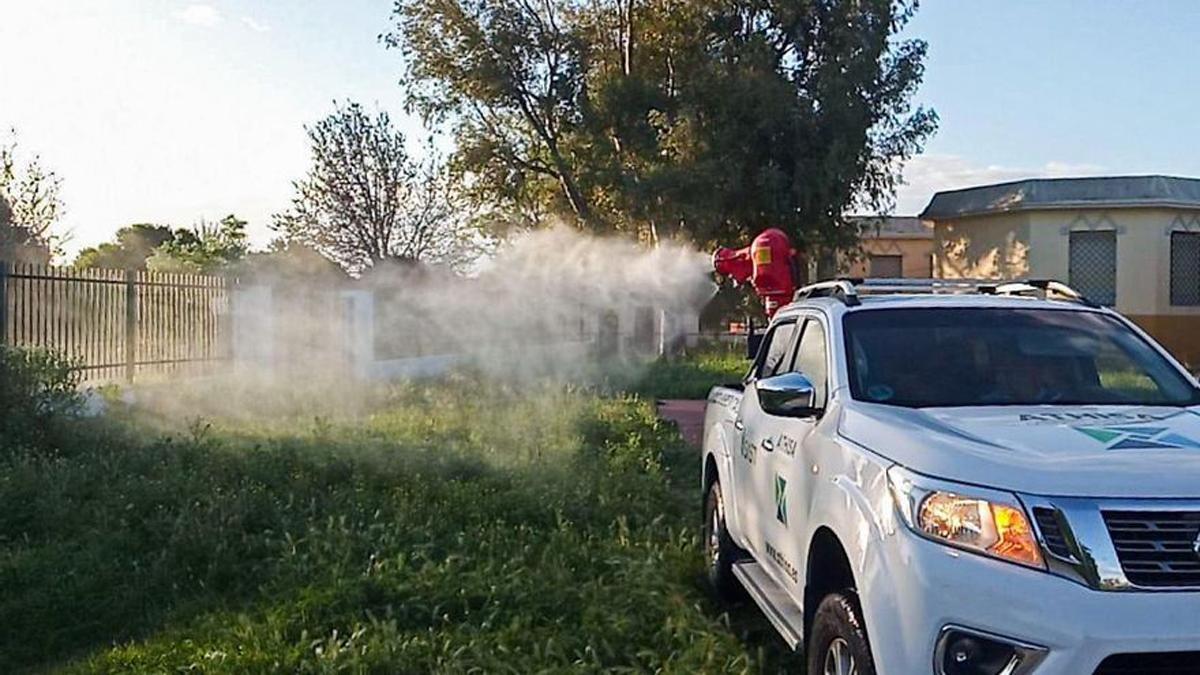 Imagen de archivo de una fugimación en el entorno del Guadalhorce.