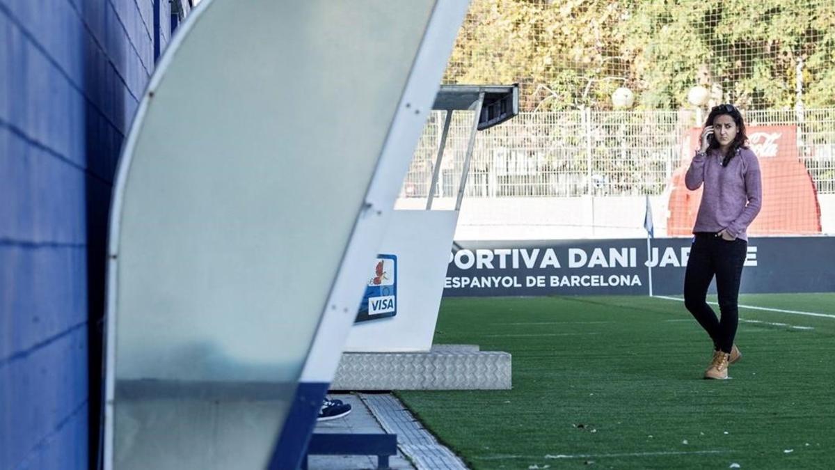 Paloma Fernández, capitana del Espanyol, confirmó la incomparecencia de las futbolistas a causa de la huelga.