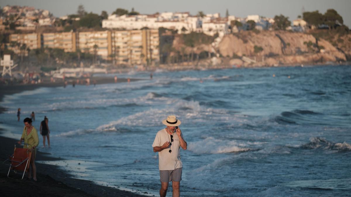 La temperatura del mar en las playas de Málaga se han desplomado desde los 28,8 ºC del 18 de agosto a los 15,6 ºC del 25: 13 ºC en solo siete días
