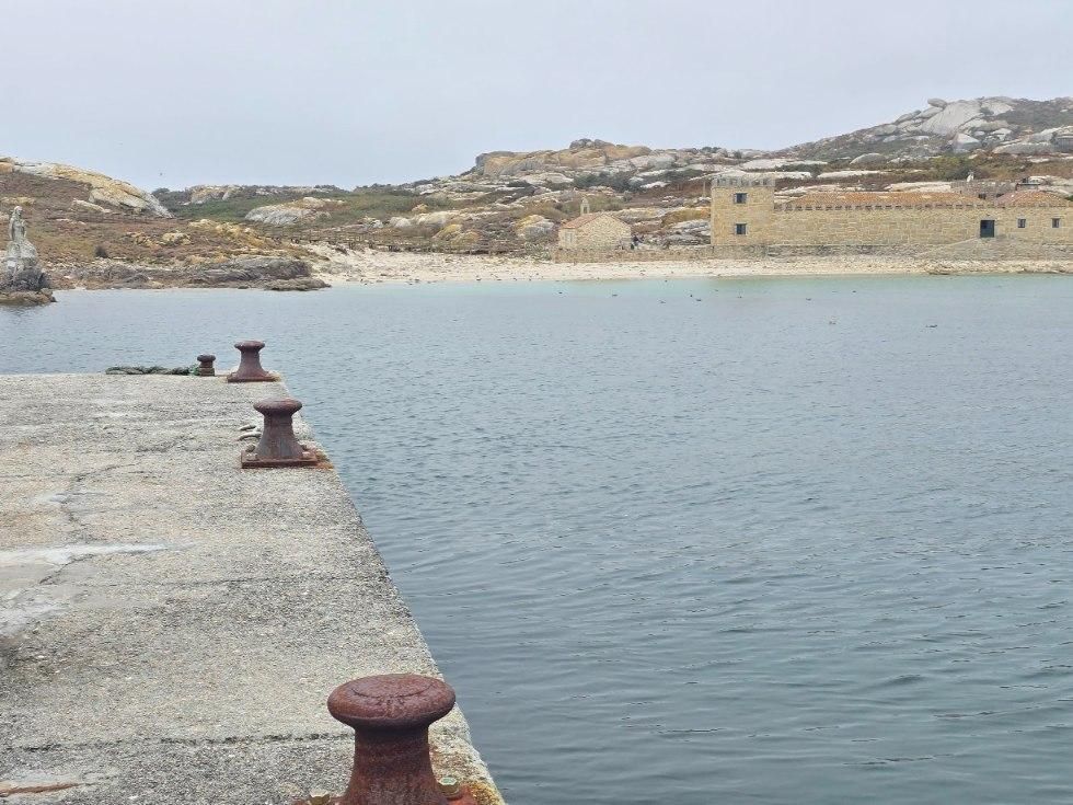 La isla de Sálvora, una de las joyas del Parque Nacional de las Islas Atlánticas de Galicia.