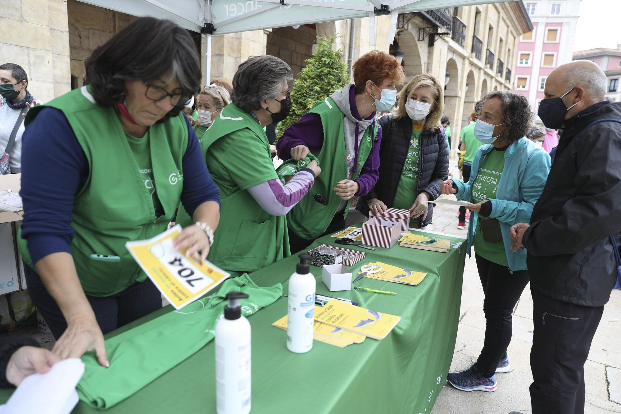 Marcha contra el cáncer de Avilés