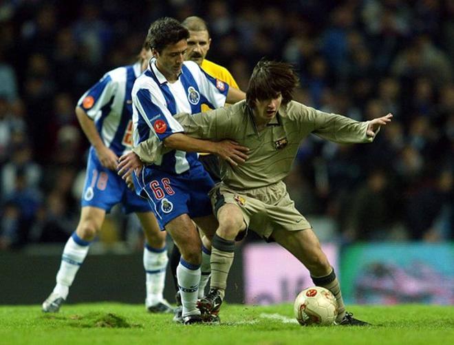 Algunas imágenes del Oporto-Barça de 2003