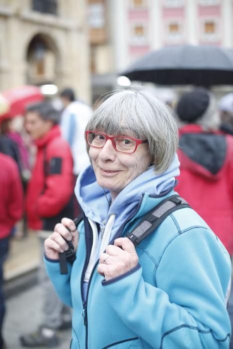 Manifestación contra la contaminación en Avilés