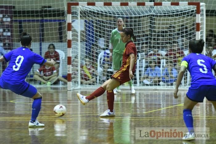 Fútbol sala femenino en Archena: España - Italia