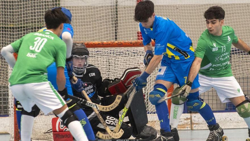 Álex Pérez (dorsal 7), en la Final Four contra el Liceo.