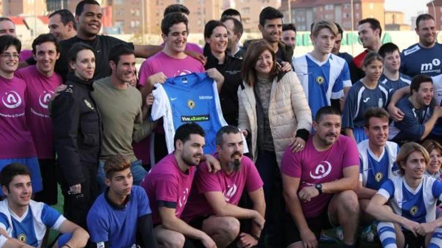 Hércules, Policía y Alinur en un partido solidario