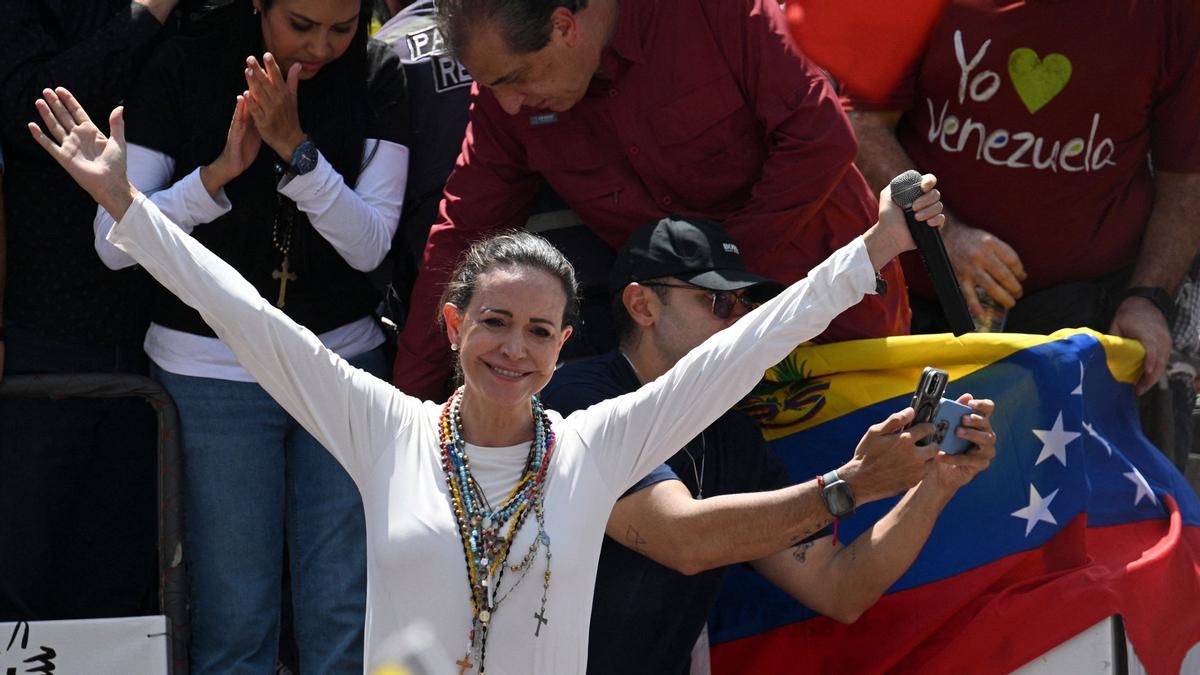 María Corina Machado , Premio Nobel de la Paz