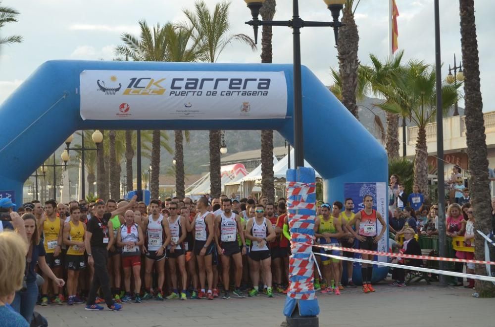 La Carrera Puerto de Cartagena encumbra a Franco y Del Solar