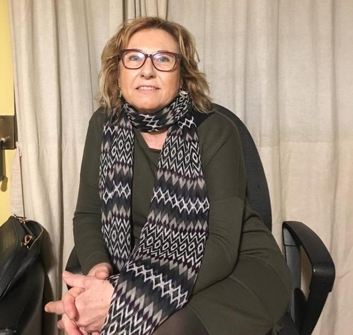 María José Alemany, presidenta de la Asociación Derecho a Morir Dignamente en la Comunitat Valenciana.