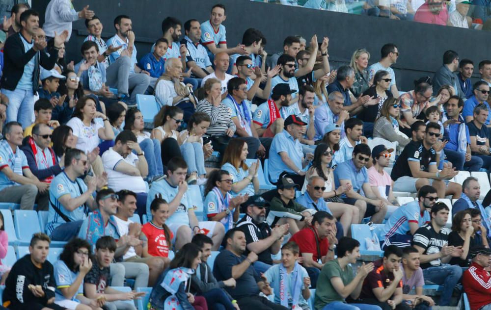 El Celta-Levante, en imágenes