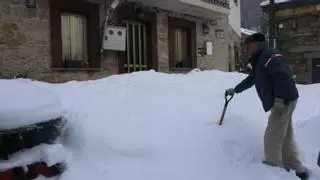 Padornelo, el pueblo zamorano que roza el medio metro de nieve