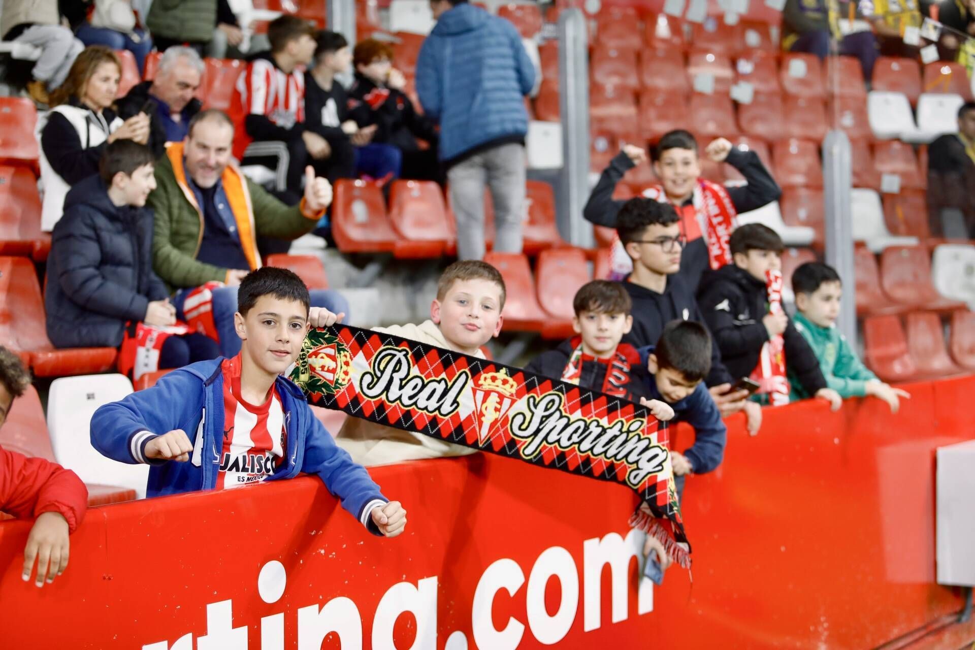 EN IMÁGENES: Todas las fotos del Sporting-Alcorcón disputado en El Molinón