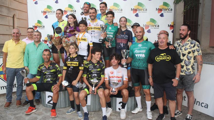 El ciclista máster Javi Salmerón suma un nuevo triunfo en Inca