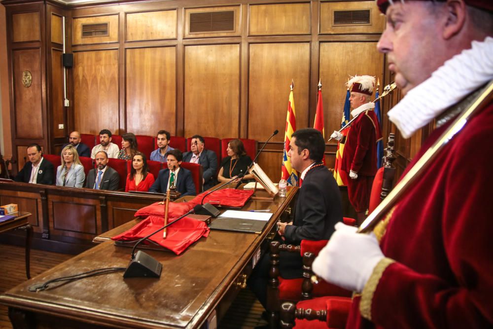 Investidura de Toni Francés como alcalde de Alcoy.