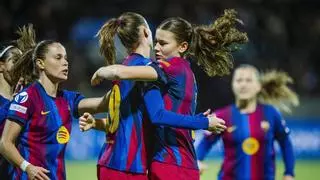 Otra exhibición europea de un Barça letal que arrolla al Koge (0-8)