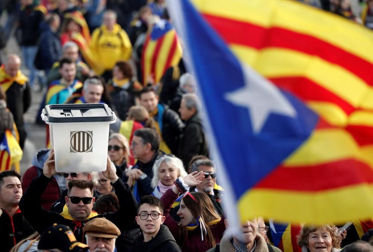 Acte de Carles Puigdemont a Perpinyà