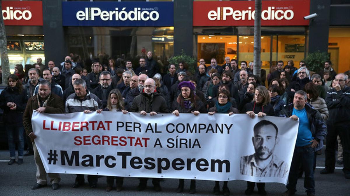 EL PERIÓDICO vuelve a reclamar la liberación de Marc Marginedas