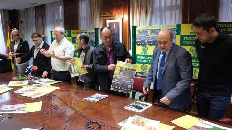 Los restauradores alistanos y tabareses presentaban sus menús ayer en Caja Rural de Zamora.