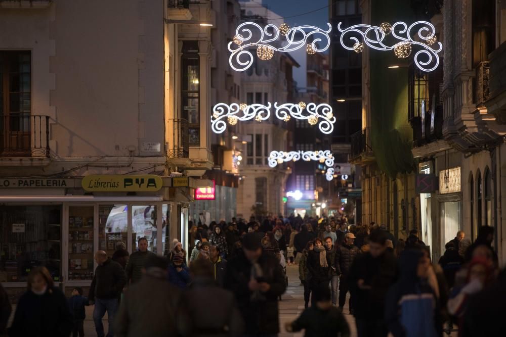 Encendido luces de Navidad