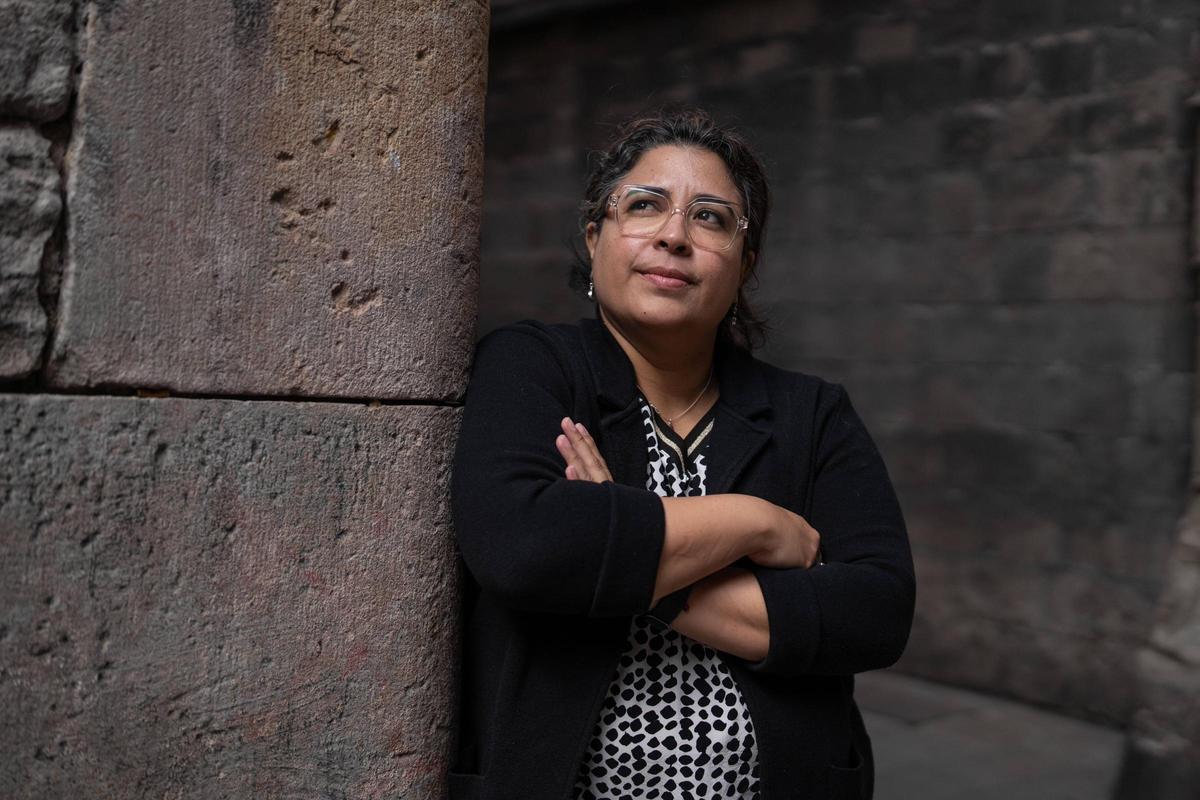 Edipcia Dubón, defensora de los derechos humanos en Nicaragua, acogida por el programa de la Generalitat de Catalunya.