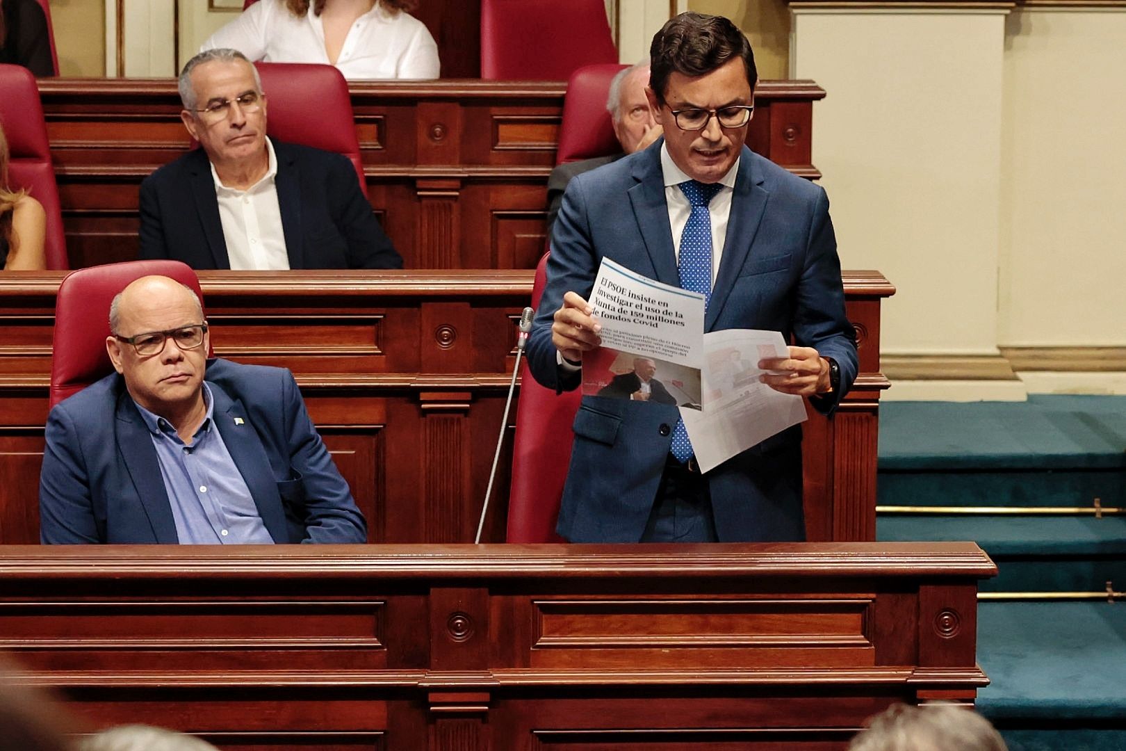 Pleno del Parlamento de Canarias (22/11/22)