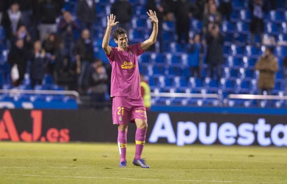 Valerón vivió un regreso muy especial a Riazor