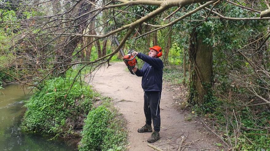 Nueva jornada de limpieza en el río Gafos