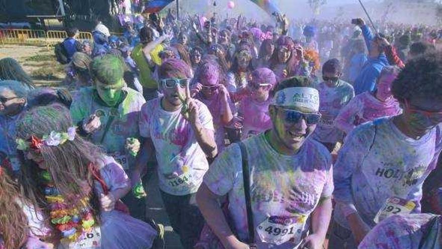 Carrera de los colores en Cabezo de Torres