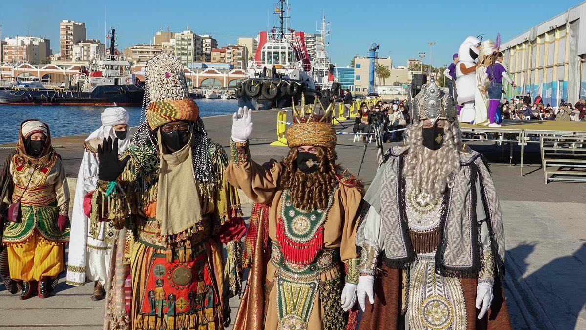 Un año más, los Reyes Magos llegarán al Grau a través del mar.