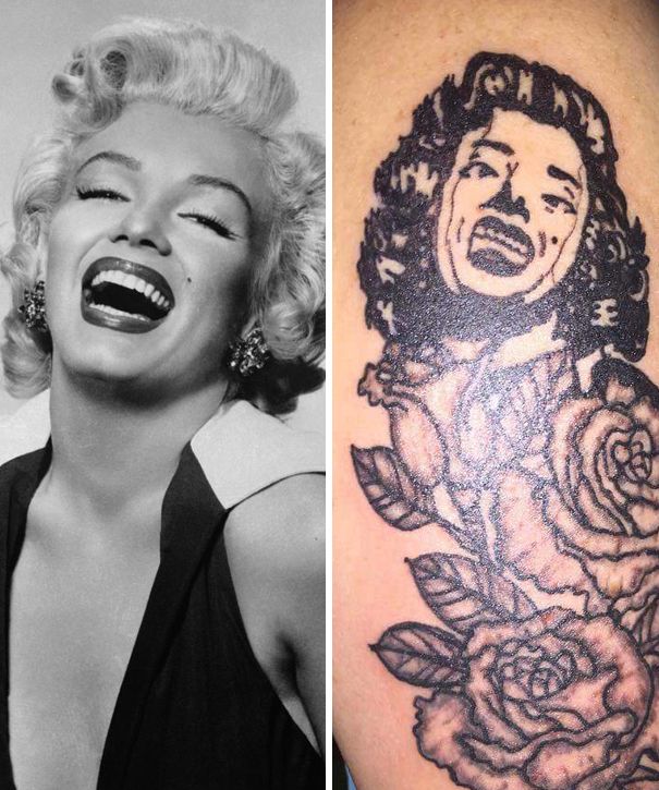 Los tigres y Marilyn, los grandes agraviados en el mundo del tatuaje.