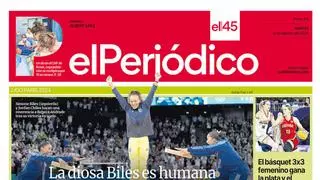 La portada de EL PERIÓDICO del 6 de agosto de 2024