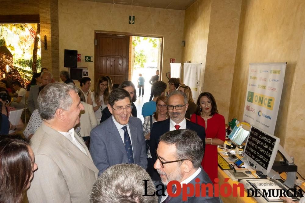 Celebración del Día de la ONCE en Caravaca