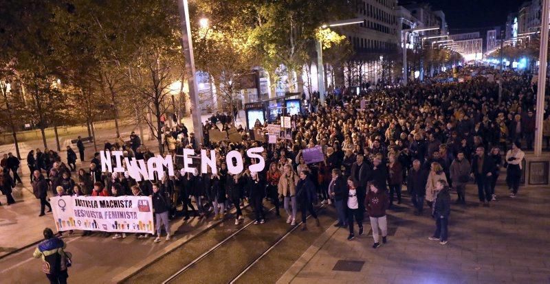 Marcha contra la violencia de género