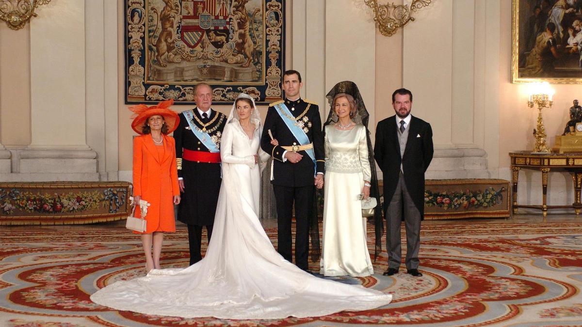 Imagen de la boda de Felipe y Letizia