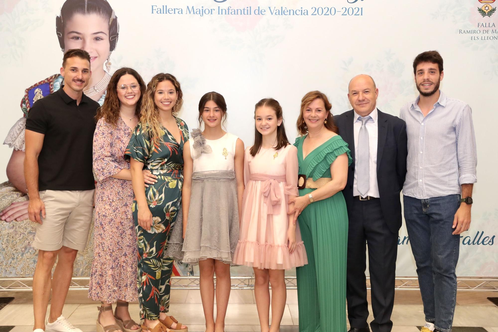 El homenaje a Carla García, fallera mayor infantil de València 2020 y 2021, en imágenes