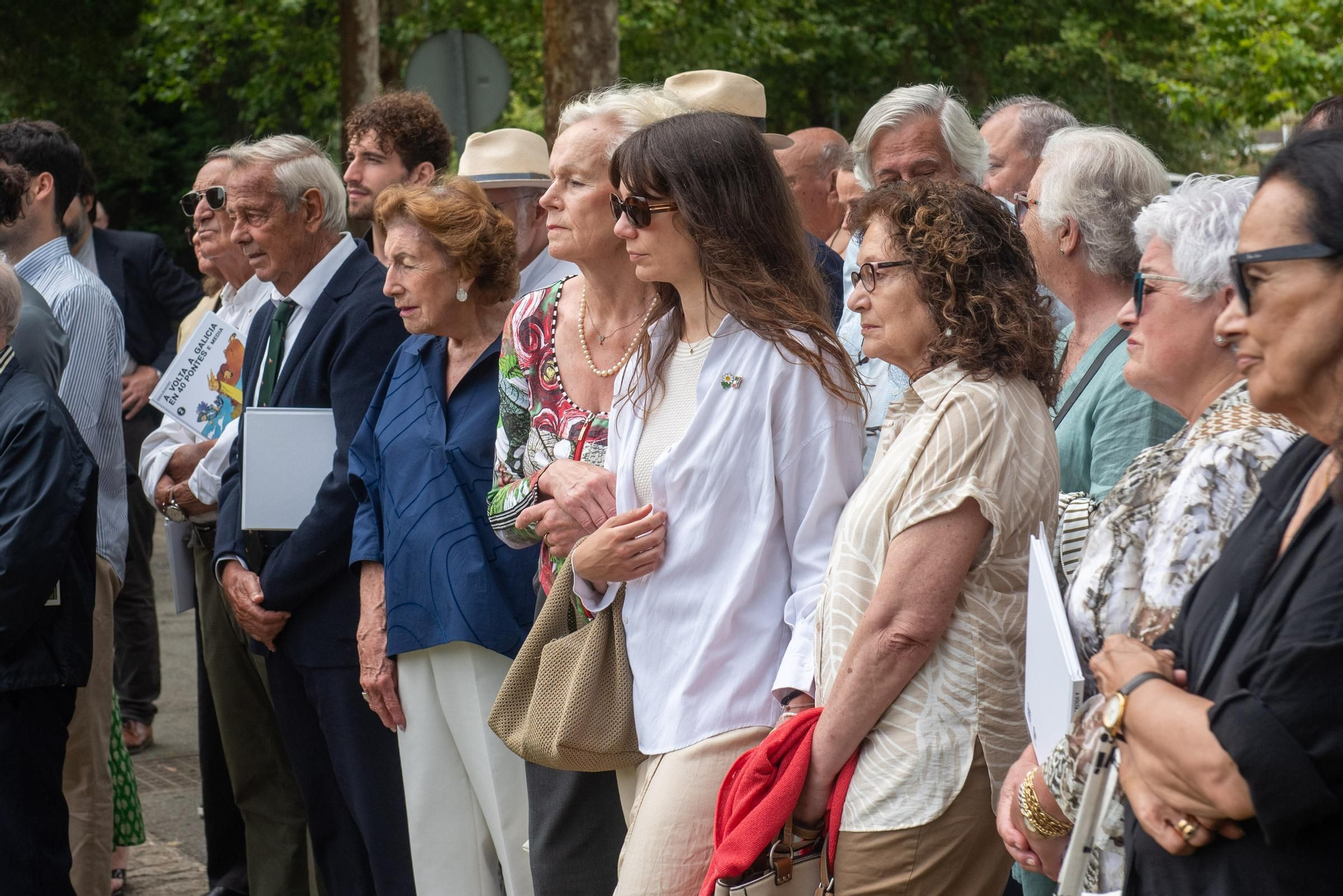 Inauguración del parque Rafael Castor Casdelrrey en Bastiagueiro