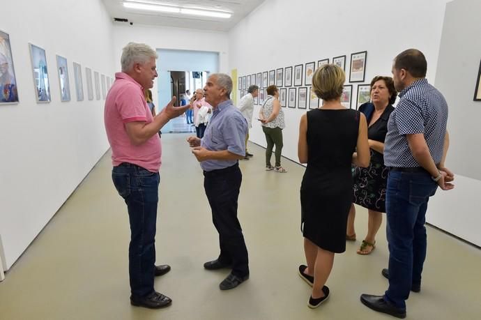 23-07-2019 LAS PALMAS DE GRAN CANARIA. Inauguración exposición del Festival de Folclore de Ingenio, en el Rectorado de la ULPGC  | 23/07/2019 | Fotógrafo: Andrés Cruz