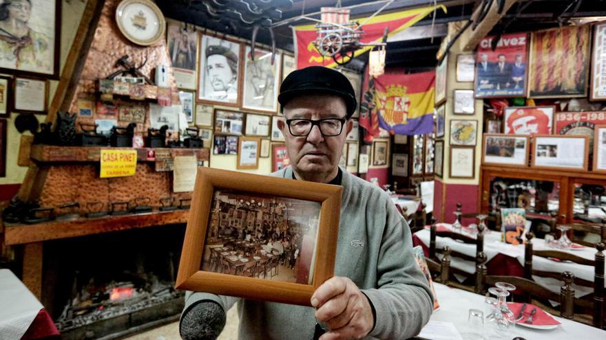 Fallece Jerónimo Moncho Pascual, fundador del conocido restaurante Casa Pinet