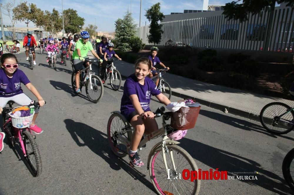 Ciclopaseo para clausular en Lorca los JDG