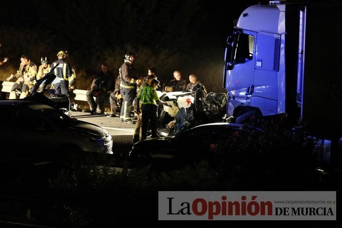 Grave accidente en Sangonera la Seca