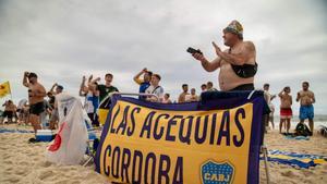 Aficionados de Boca en Rio