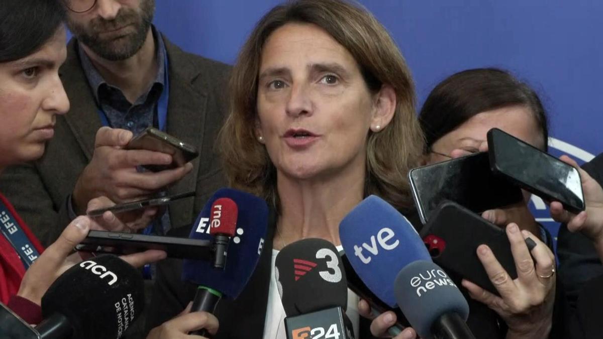 Teresa Ribera: "La presidenta ha hecho una propuesta que refleja bien los grandes desafíos que tenemos por delante"