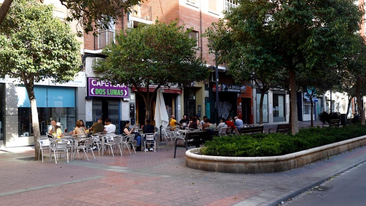 Imagen de archivo del paseo Calanda, donde tuvieron lugar los hechos.